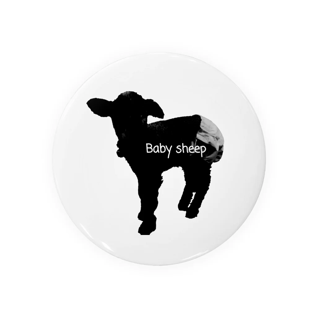 旅するナースのBaby sheep Tin Badge