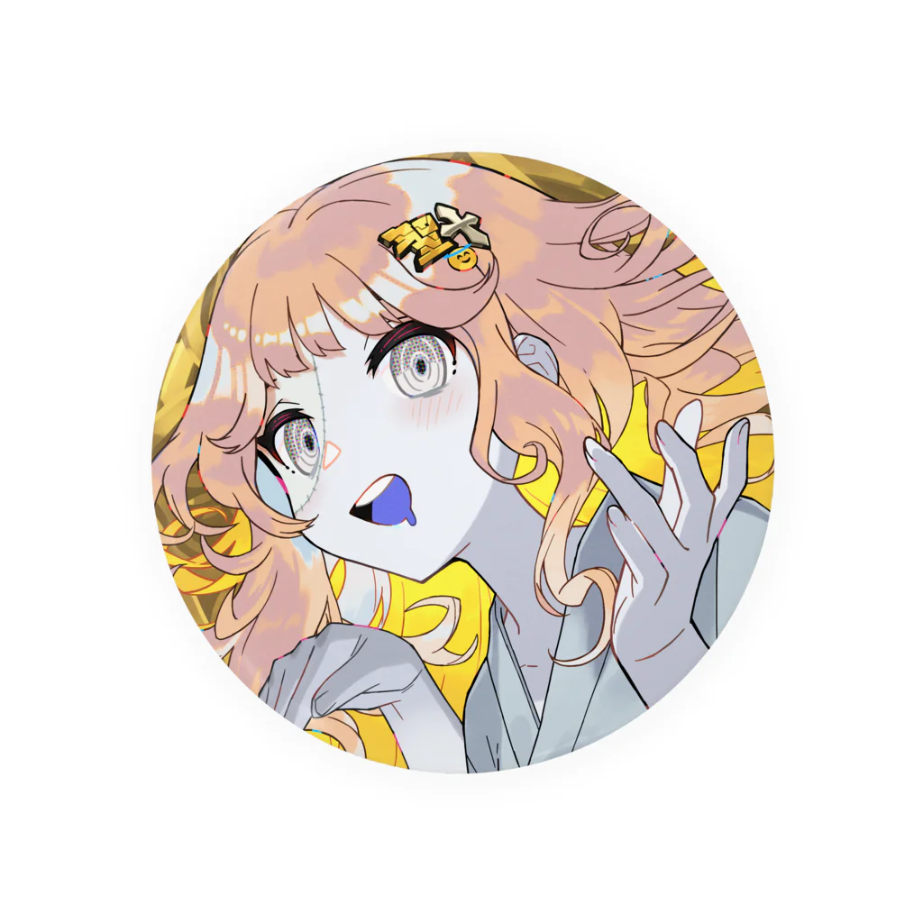 パム perm.35のMEGAMI #02520 おばけゾンビ娘グッズ Tin Badge