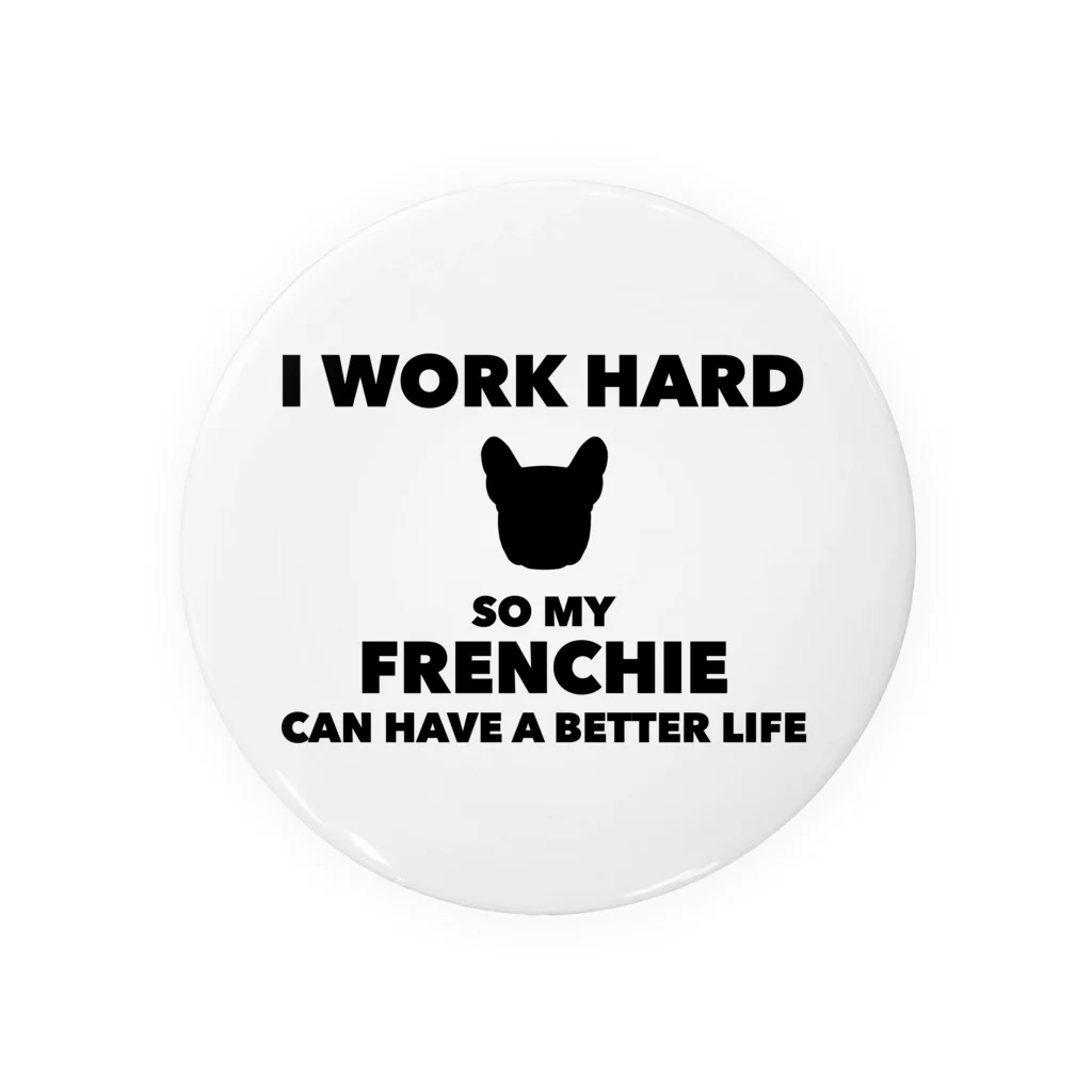 PISTACHIO FACTORYのI WORK HARD Tin Badge