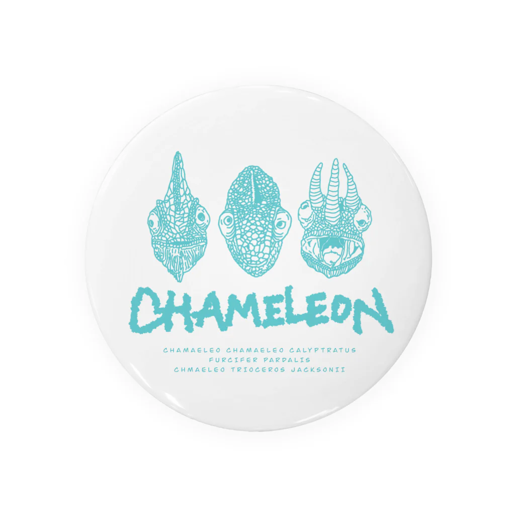 LEOLEOのthe chameleon Tin Badge