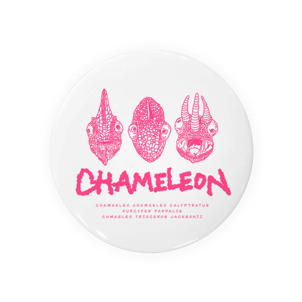 LEOLEOのthe chameleon Tin Badge