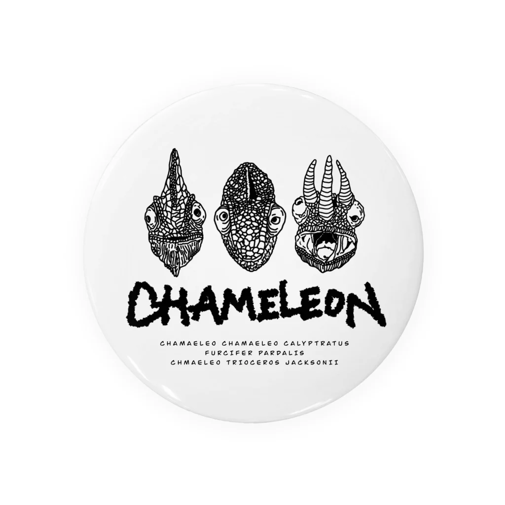 LEOLEOのtha chameleon Tin Badge