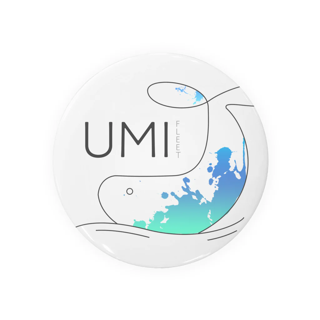 MitunariのUMI艦隊缶バッジ Tin Badge