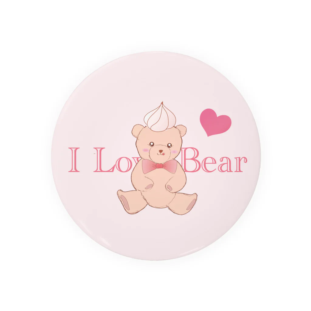 hitommyの𝙸 𝙻𝚘𝚟𝚎 bear ♡ Tin Badge