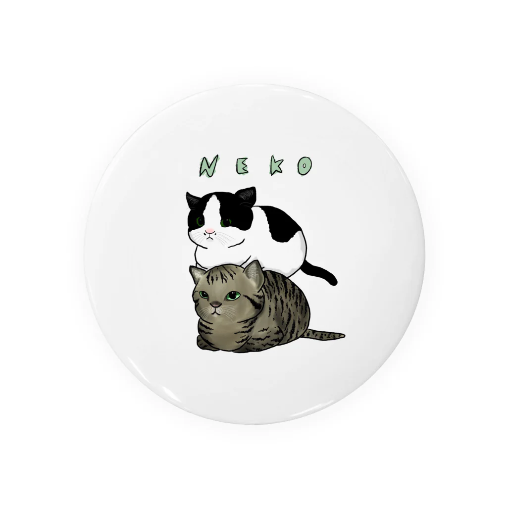 森蔵のねこ Tin Badge