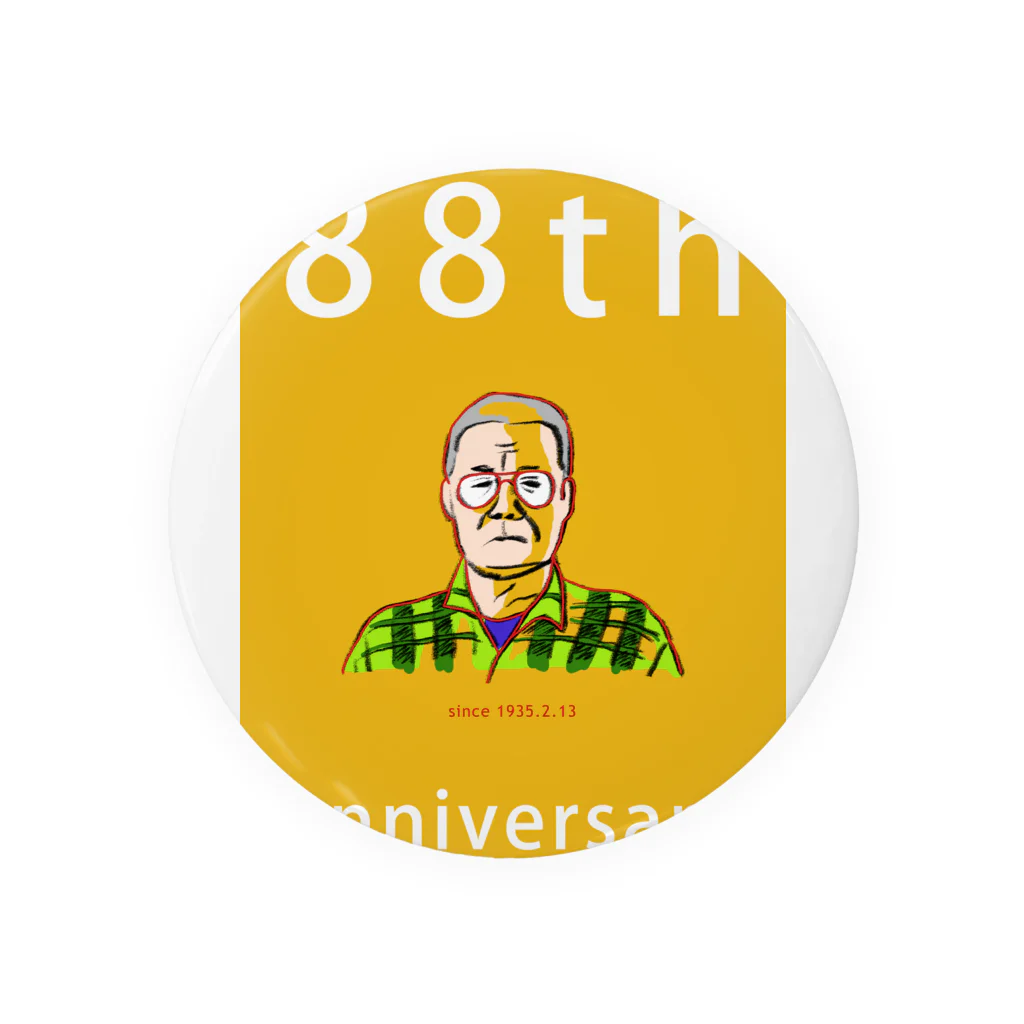 アラフラオオセの88th anniversary limited item Tin Badge