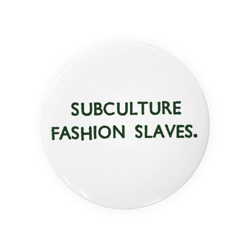 SUBCULTURE FASHION SLAVES.のSFS-0001 Tin Badge