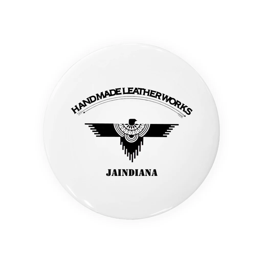 JAINDIANA merchandiseのJAINDIANAロゴアイテム 缶バッジ