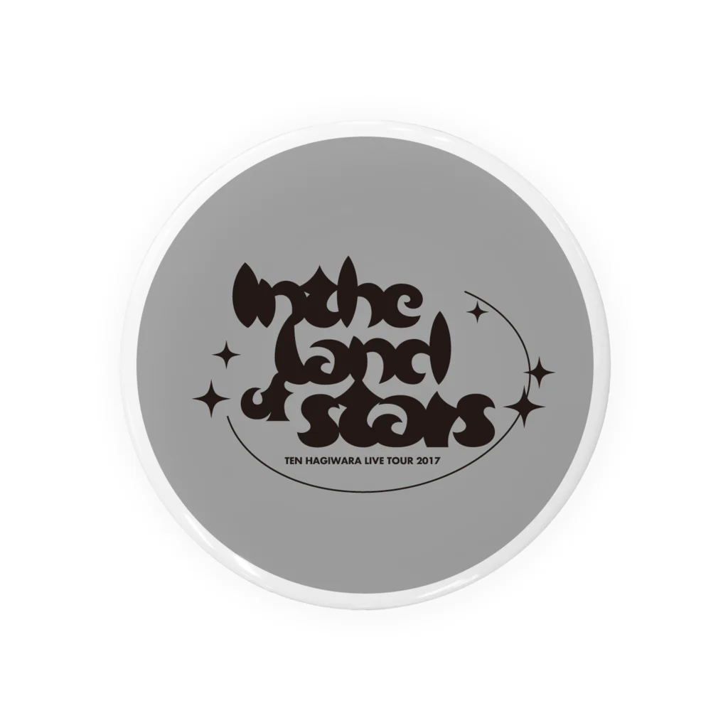 TEN HAGIWARA OFFICIAL GOODS SITEのin the land of stars 缶バッジ