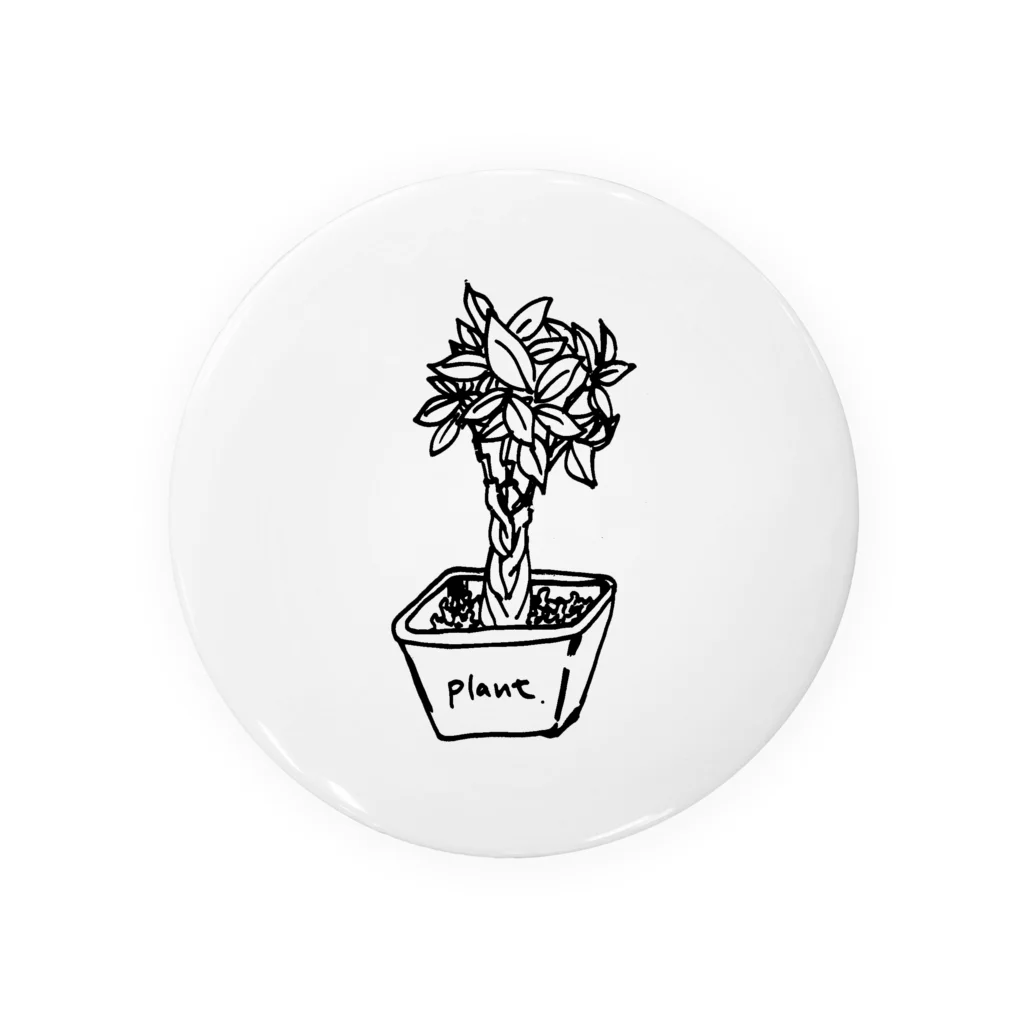 ピコの世界のplant Tin Badge