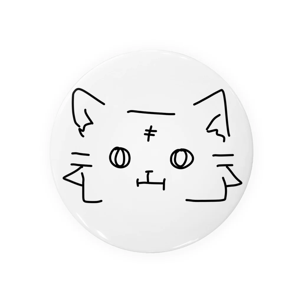 NightSky ShopのNeko.Cat. Tin Badge