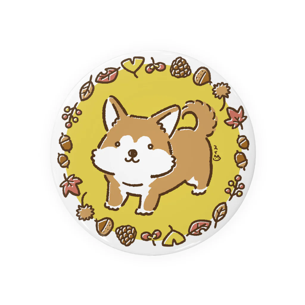 すいすい屋のわんこ Tin Badge