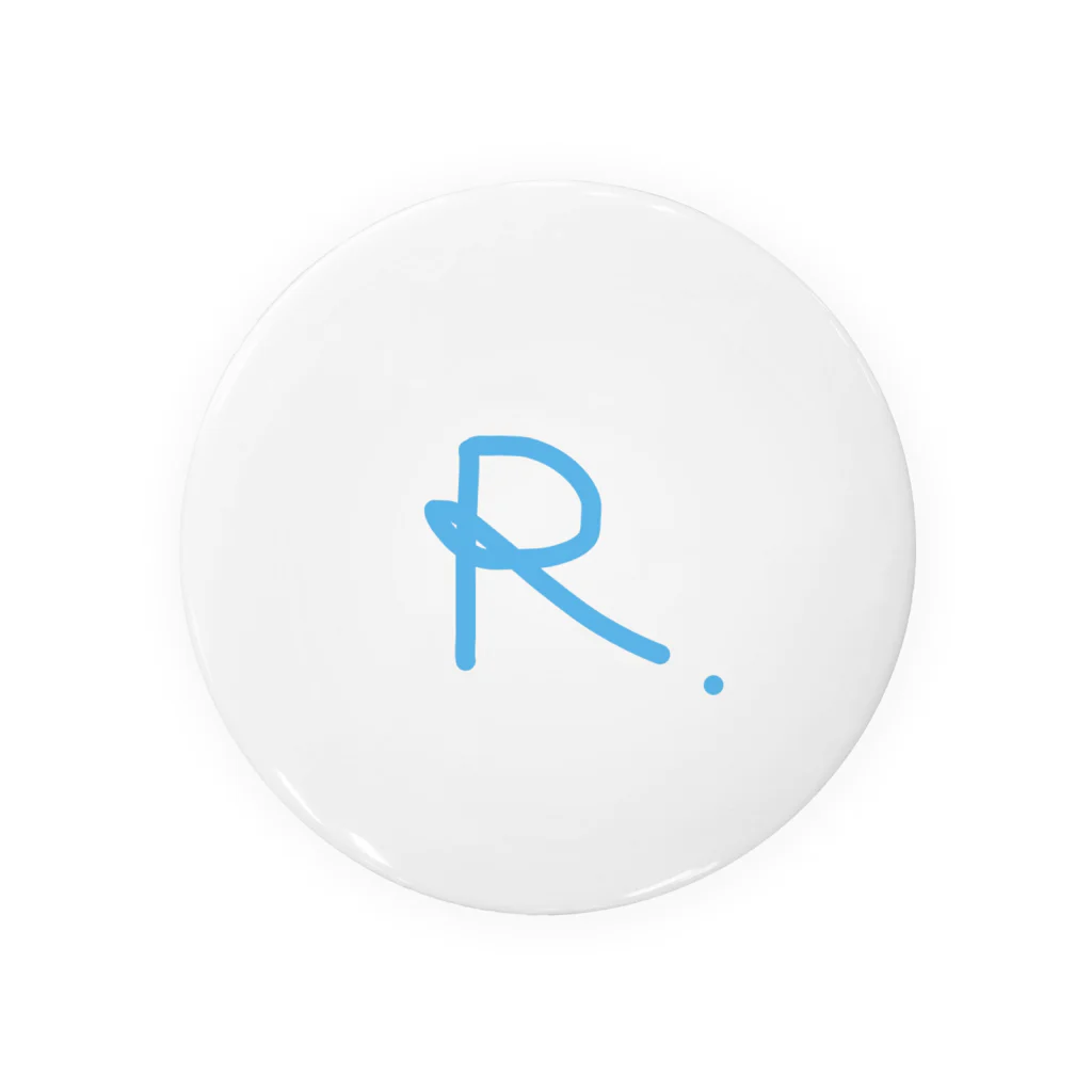 R.(あーるどっと)のR.(あーるどっと) Tin Badge