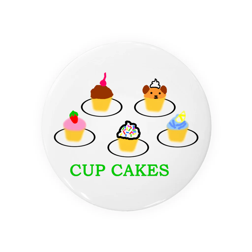 杉浦商店のcup cakes shop Tin Badge