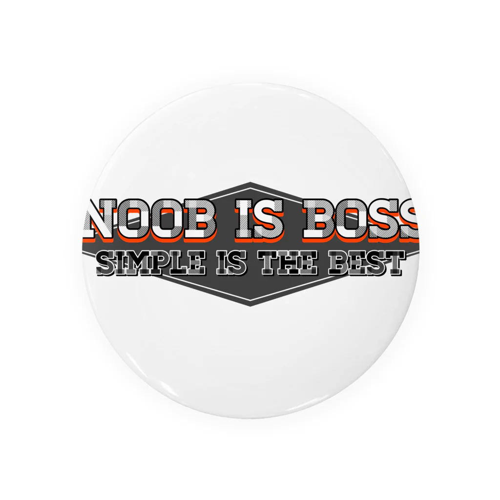 Noob is boss のBoluno Tin Badge