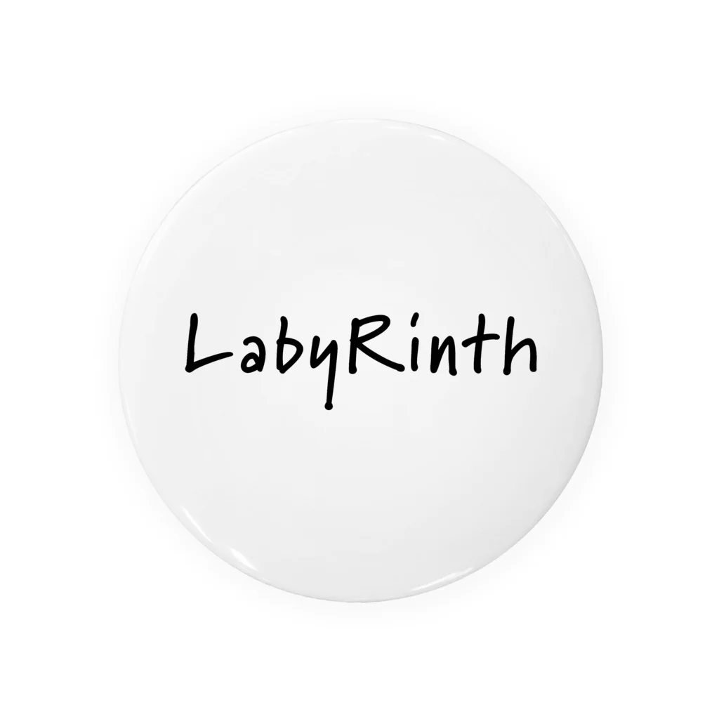 GoodsのLabyRinthロゴ 缶バッジ