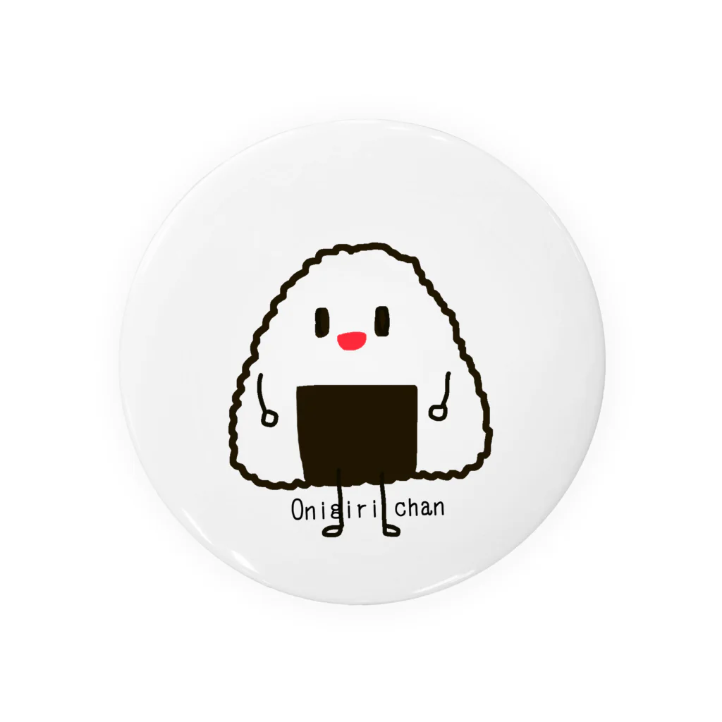 mooncatのOnigiri chan （おにぎりちゃん） Tin Badge