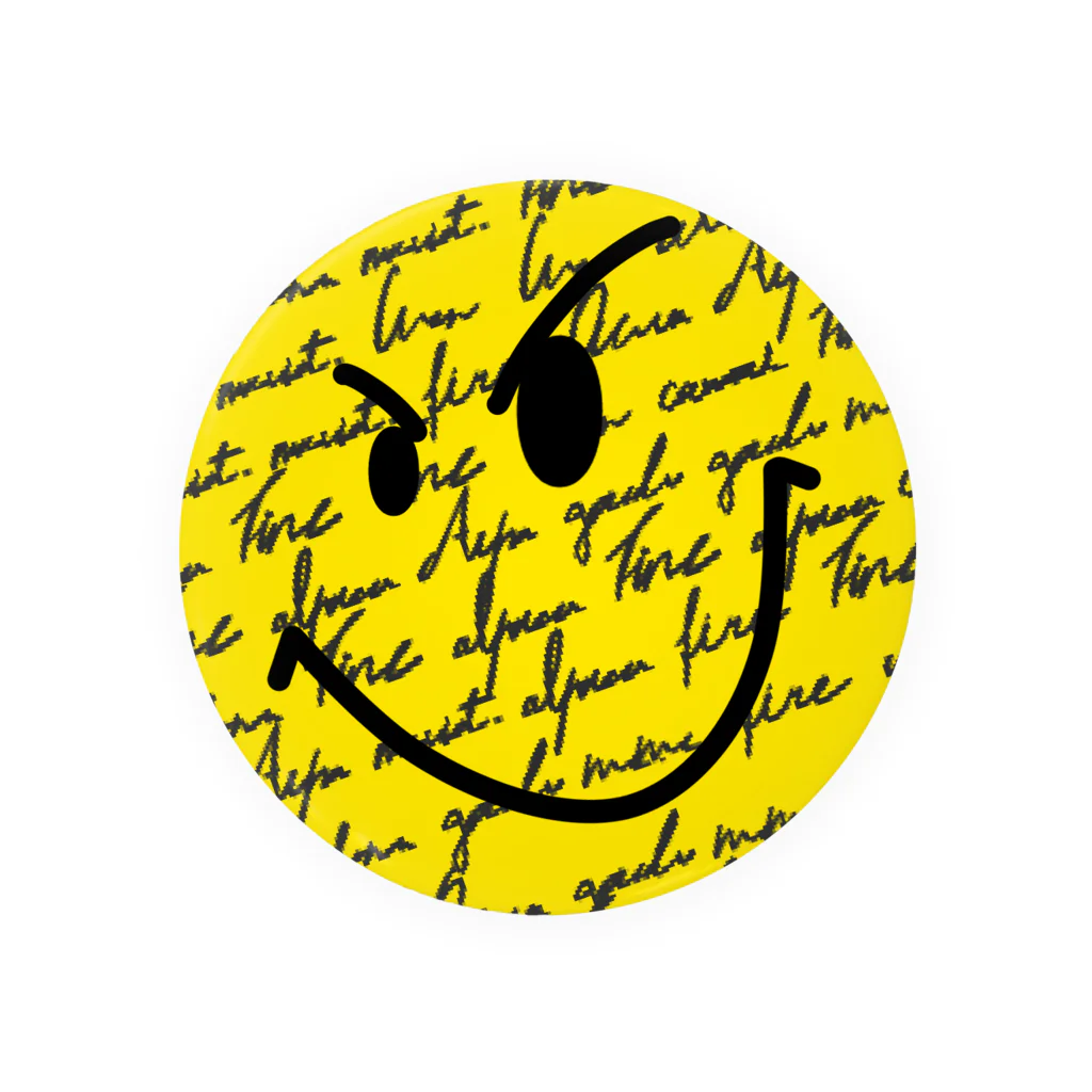 囮の夢のsmile mark Tin Badge