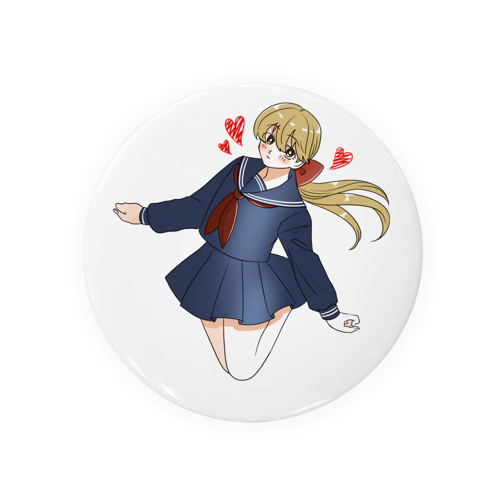 MONACAの恋する女の子 Tin Badge