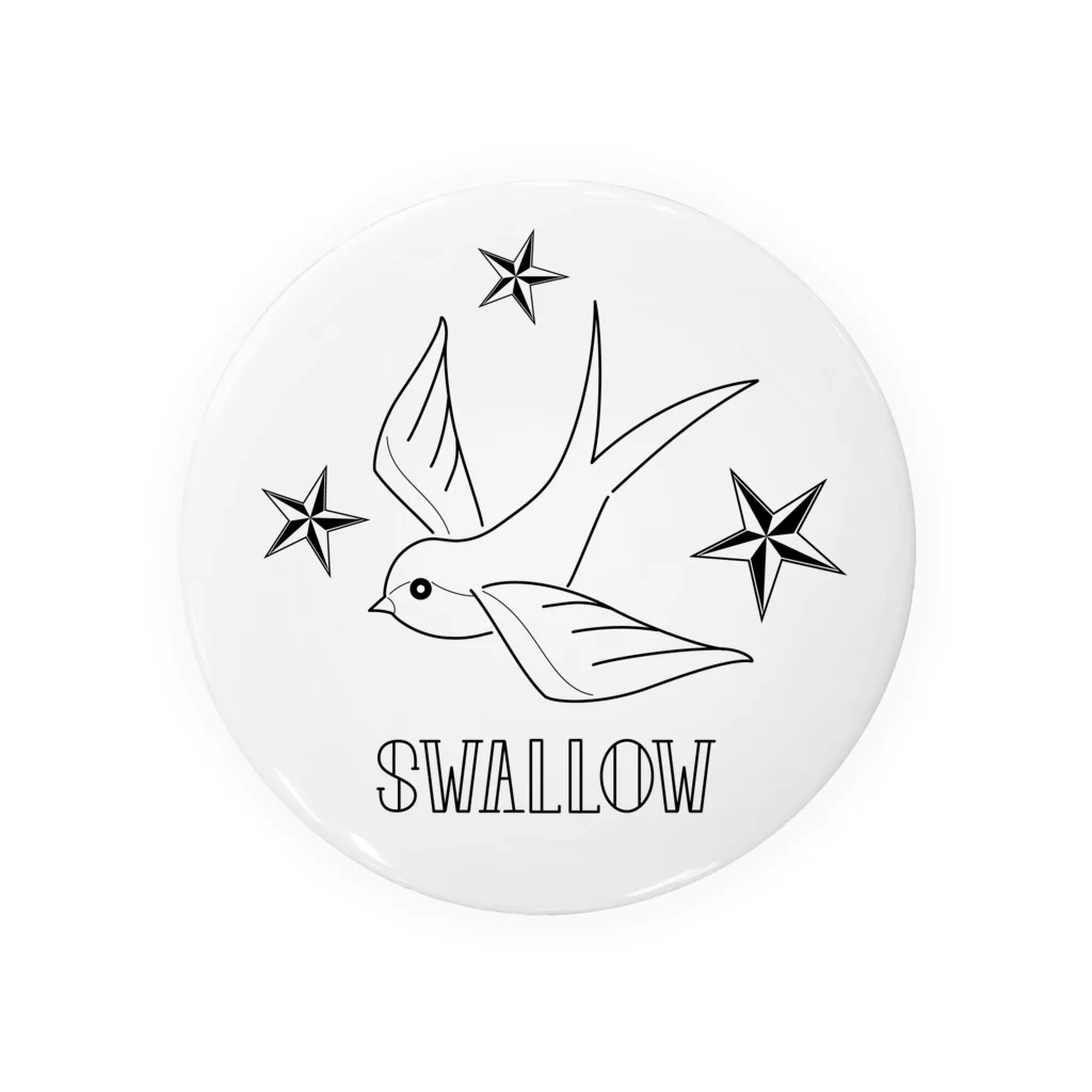 picoのswallow 缶バッジ