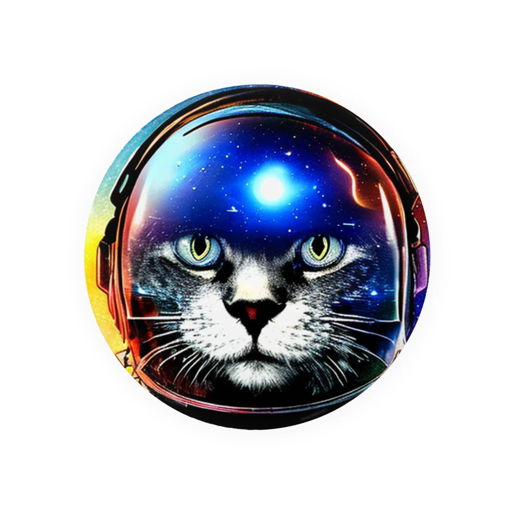 テキテキーTVのSpace Cat Tin Badge