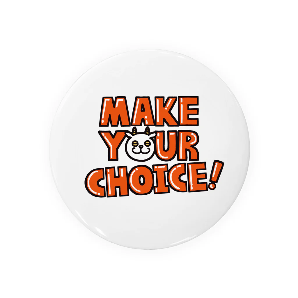 クー・ドゥー・ラパンのMAKE YOUR CHOICE! ロゴアイテム Tin Badge