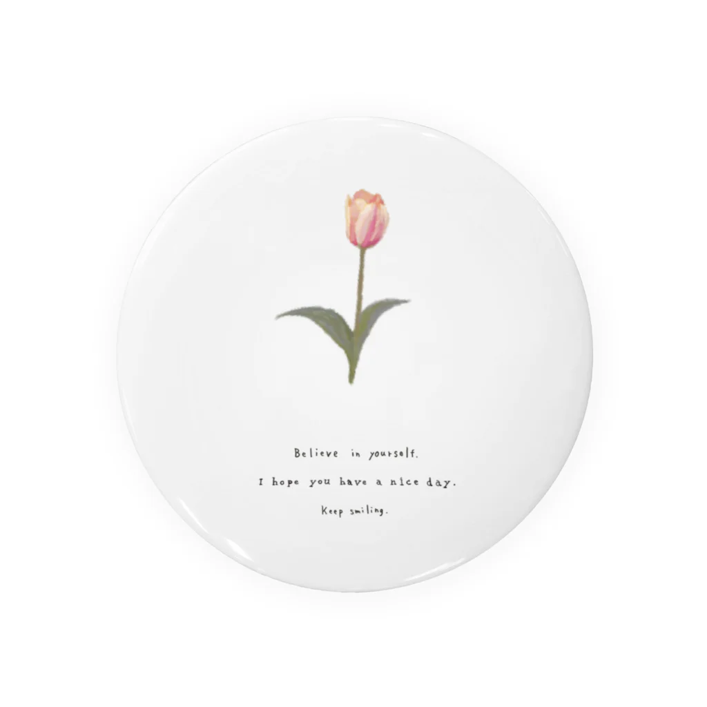 rilybiiのSakura Peach Tulip . Tin Badge