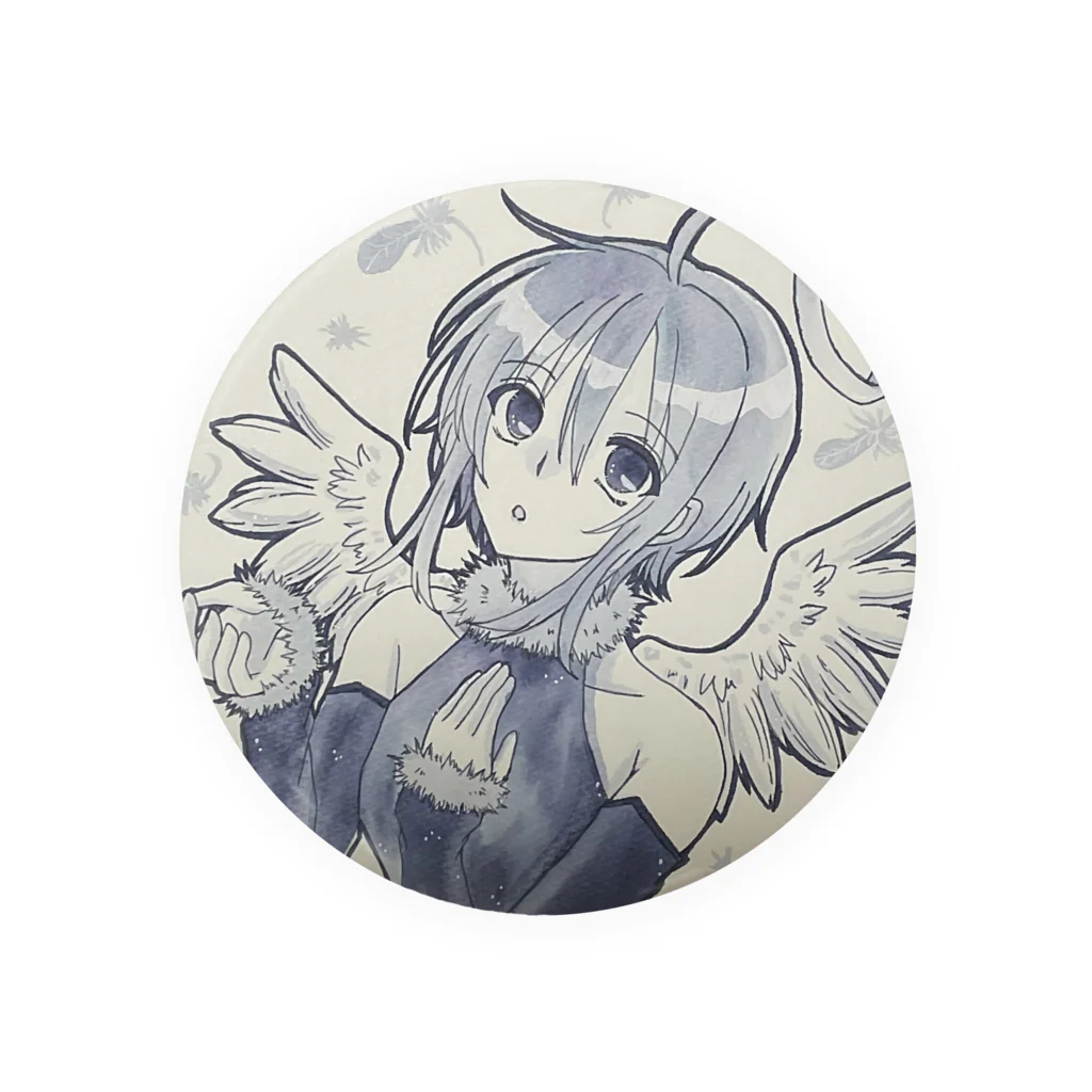 AEONの天使さん Tin Badge