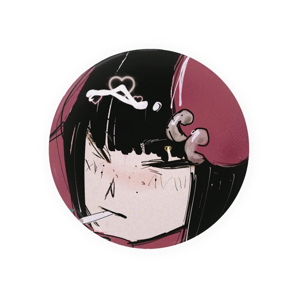 samidare_shopのたばこじゃない Tin Badge