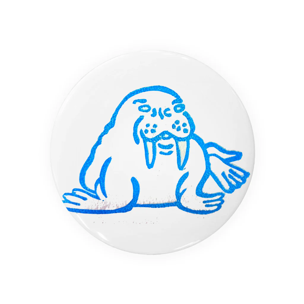 わたなべ菓子店のセイウチ Tin Badge