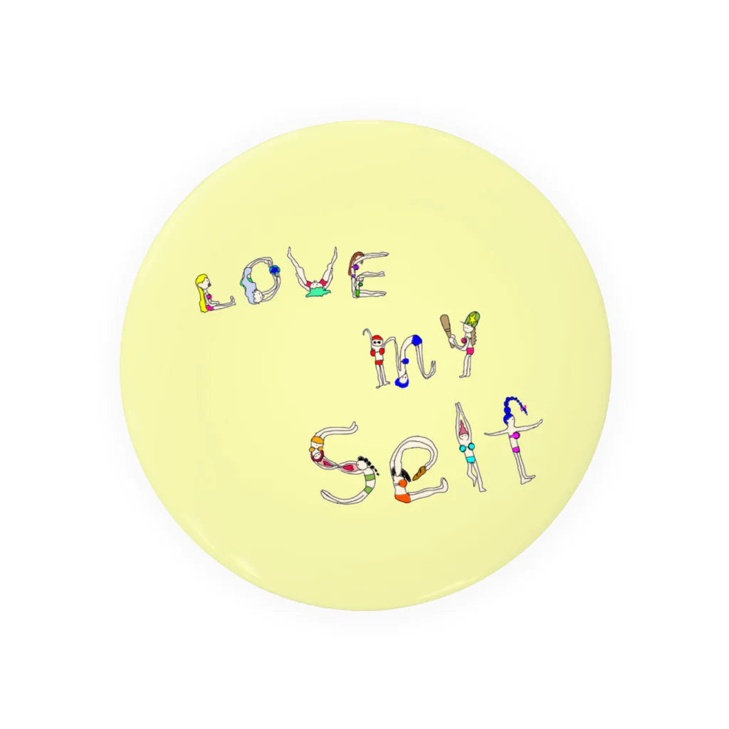  pachi- pachiのLOVE MY  self Tin Badge