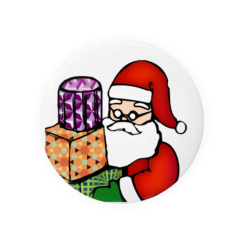 Logic RockStar のLogic RockStar ICON  Santa 缶バッジ