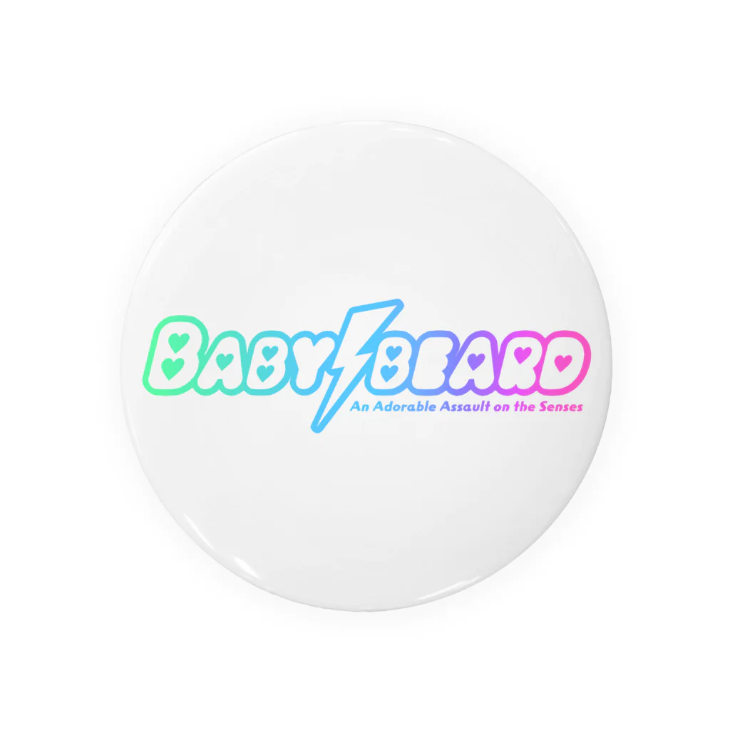 BABYBEARDのBABYBEARD Official LOGO(color) Tin Badge