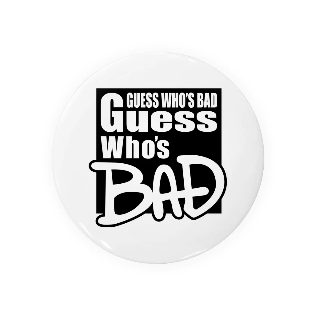 Guess Who’s BADのGWB特製 缶バッジ