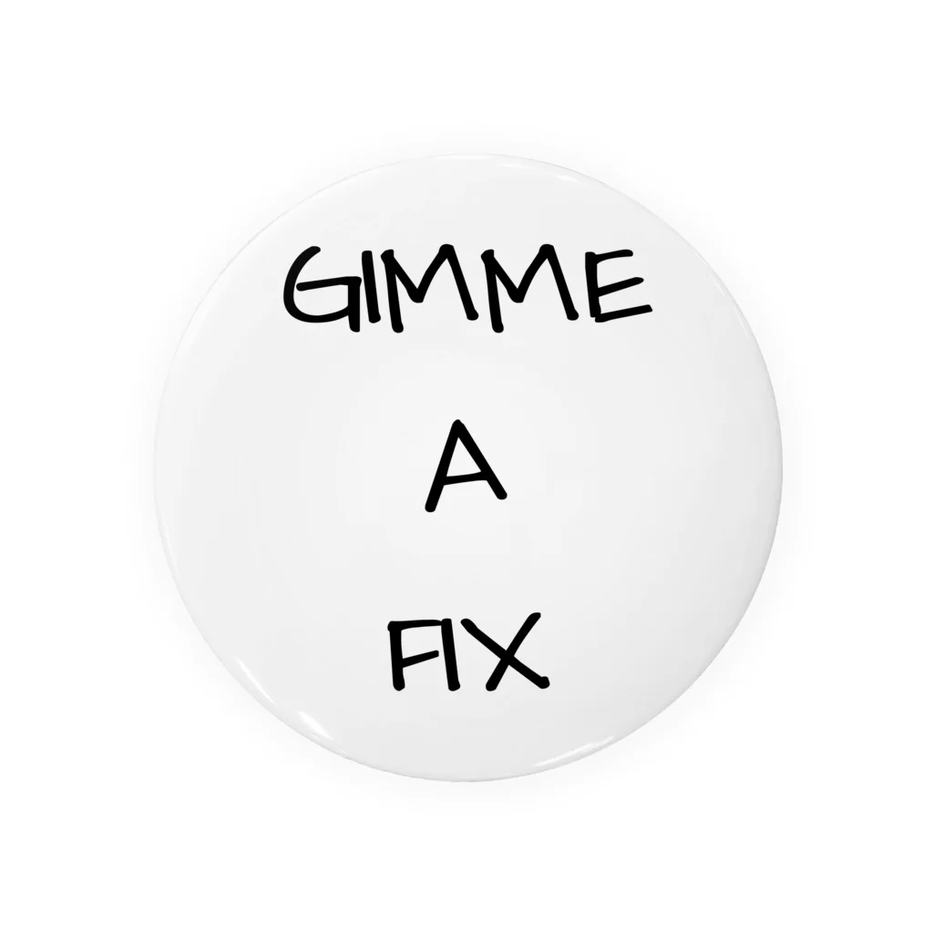 yuuuujのシド・ヴィシャス　GIMME A FIX Tin Badge