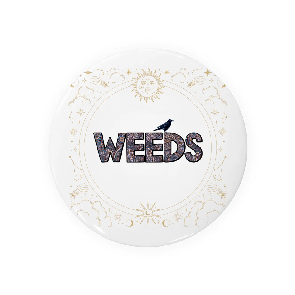 薬草専門店WEEDSのオリエンタルWEEDS Tin Badge