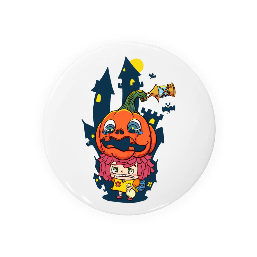 おじさんの気まぐれショップのハロウィン×ハロウィン Tin Badge