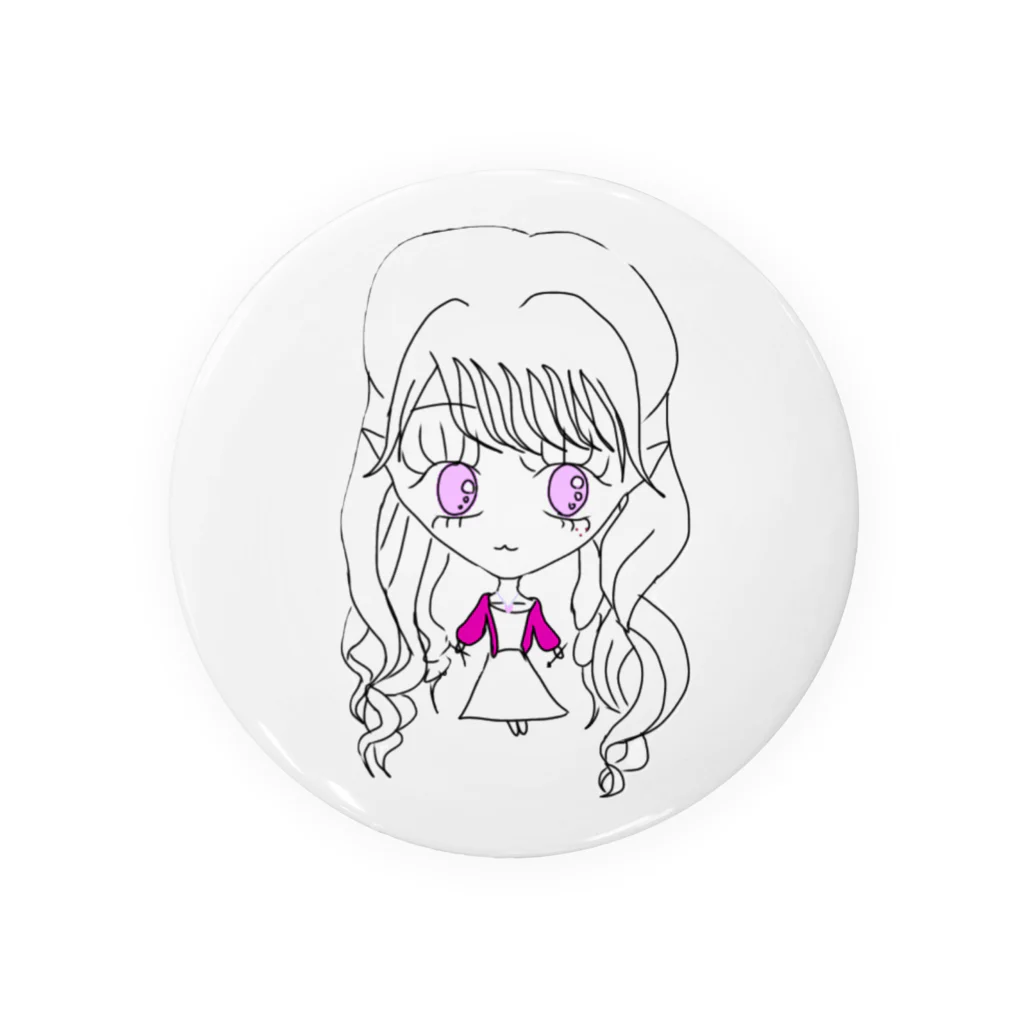 妖怪 水姫城-Yokai.Mizukijyo-ฅ^ơωơ^ฅ♡のねこひめちゃんฅ^ơωơ^ฅ♡ Tin Badge