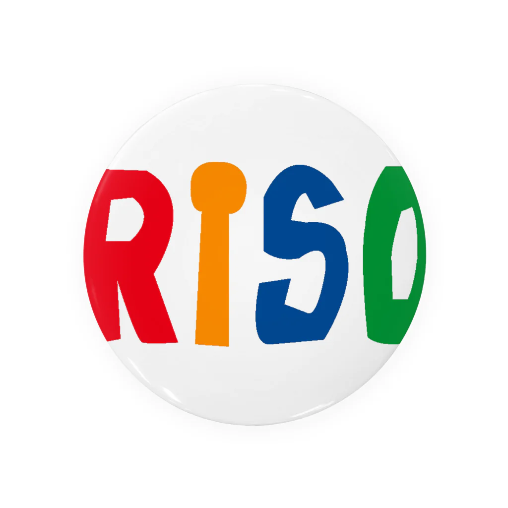 RISOのRISOロゴグッズ Tin Badge