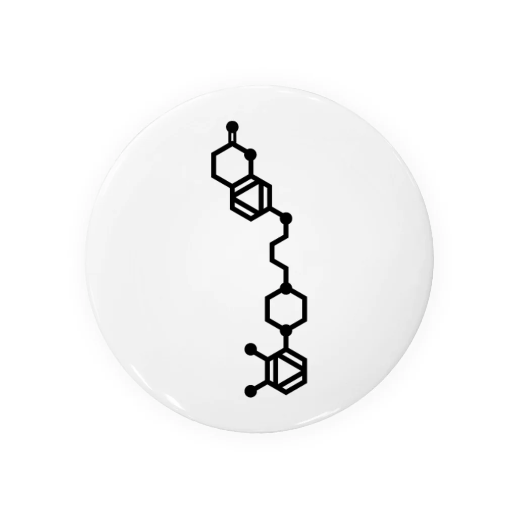 科学雑貨Scientiaのエビリファイ(アリピプラゾール) 缶バッジ