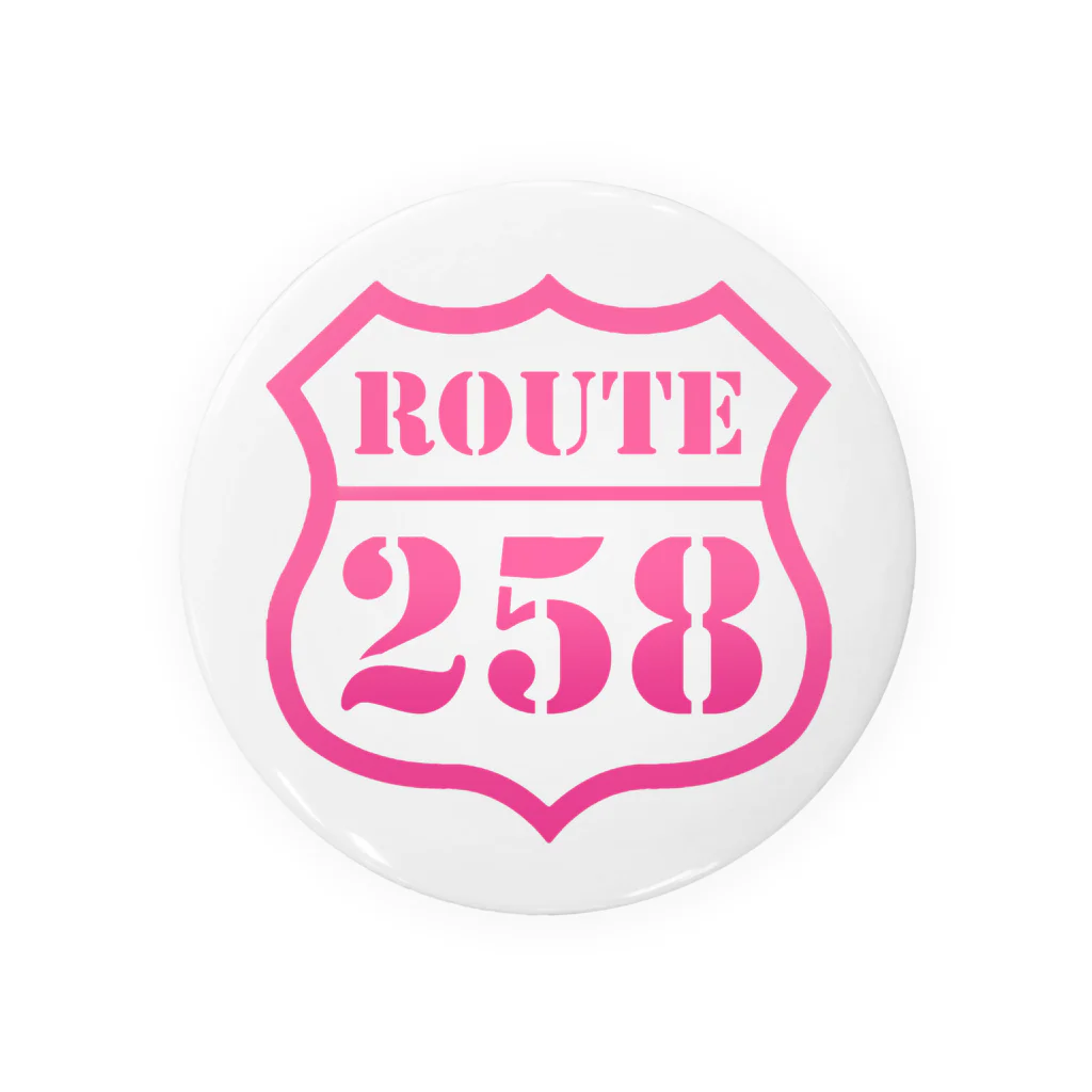 Route258のRoute258公式グッズ 缶バッジ