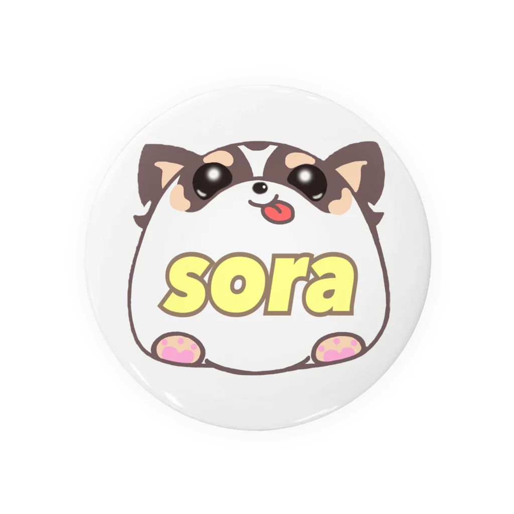 🌈🐶宇宙(sora)の部屋❤️の宇宙(sora)グッズ 缶バッジ