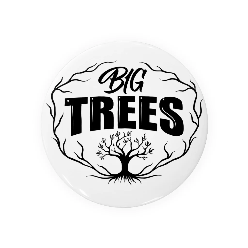 BIGTREESのBIGTREES ピンストライプ 缶バッジ