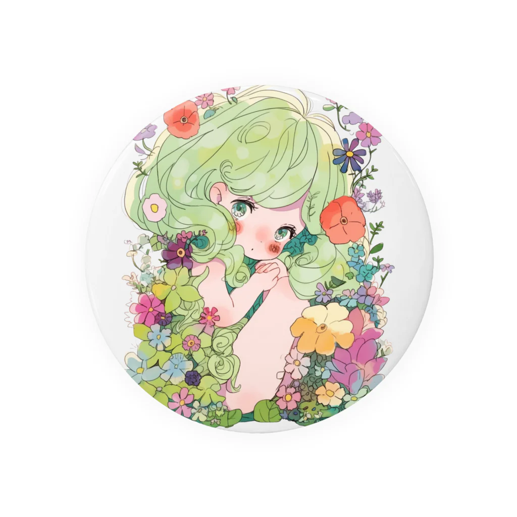 天道虫のGuardian of Flower Hair Tin Badge