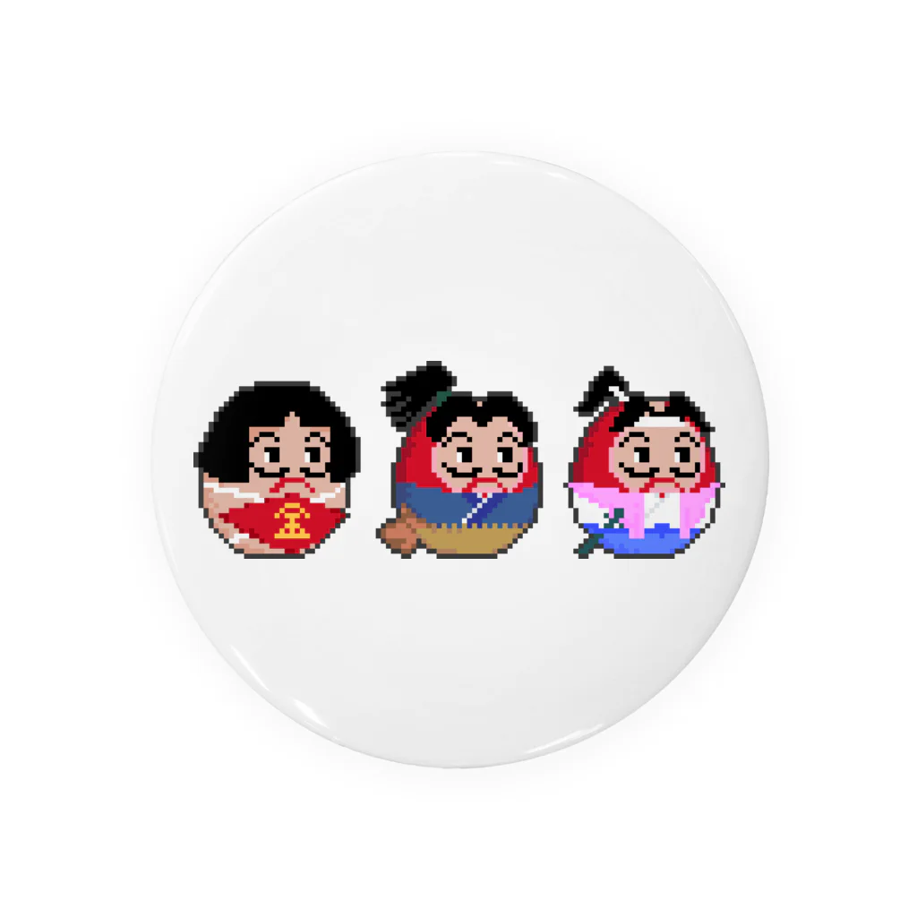 DARUMA_LANDのサンタロDaruma 缶バッジ