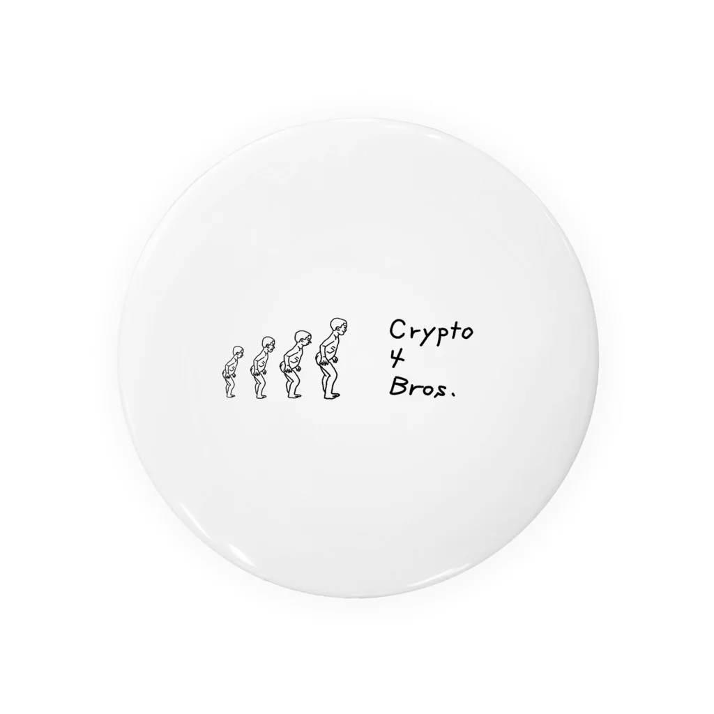 natunodai3kakuのCrypto4Bros Tin Badge