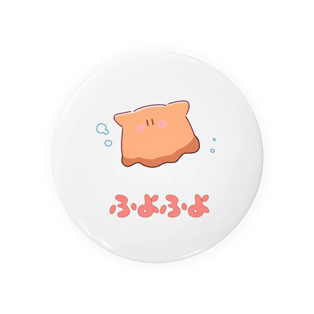 honey_86のふよふよめんだこちゃん Tin Badge