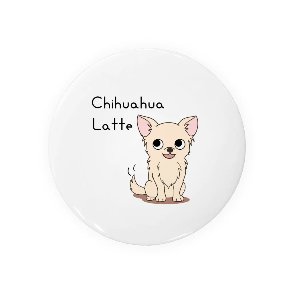 Bordercollie Streetのch-latte-2 Tin Badge