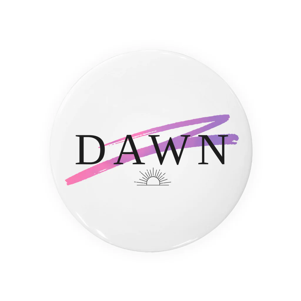 DAWNの「DAWN」オリジナルグッズ Tin Badge