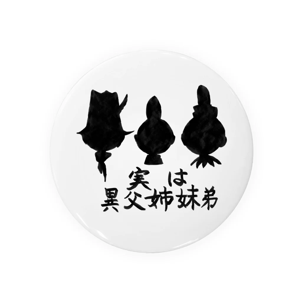 豊風本舗の実は異父姉妹弟 Tin Badge